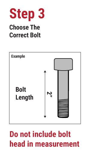 bolt measurement step three cei pockets