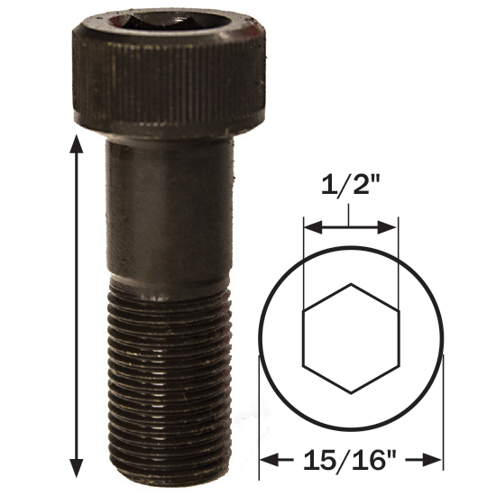 chart referring to specific bolt size