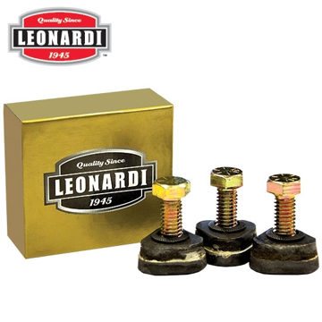 Side view of a Leonardi gold rocky tooth with a gold box behind it