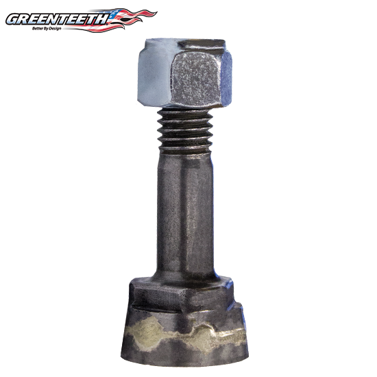 Greenteeth Wearsharp 1100 Series: Stump Grinder Tooth w/Nut @ CEI