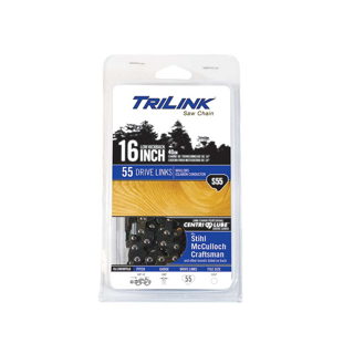 Picture of TriLink | Saw Chain | 16 In. | 55 DL | 3/8 In. LP | .050 In. | Semi-Chisel Reduced Kickback
