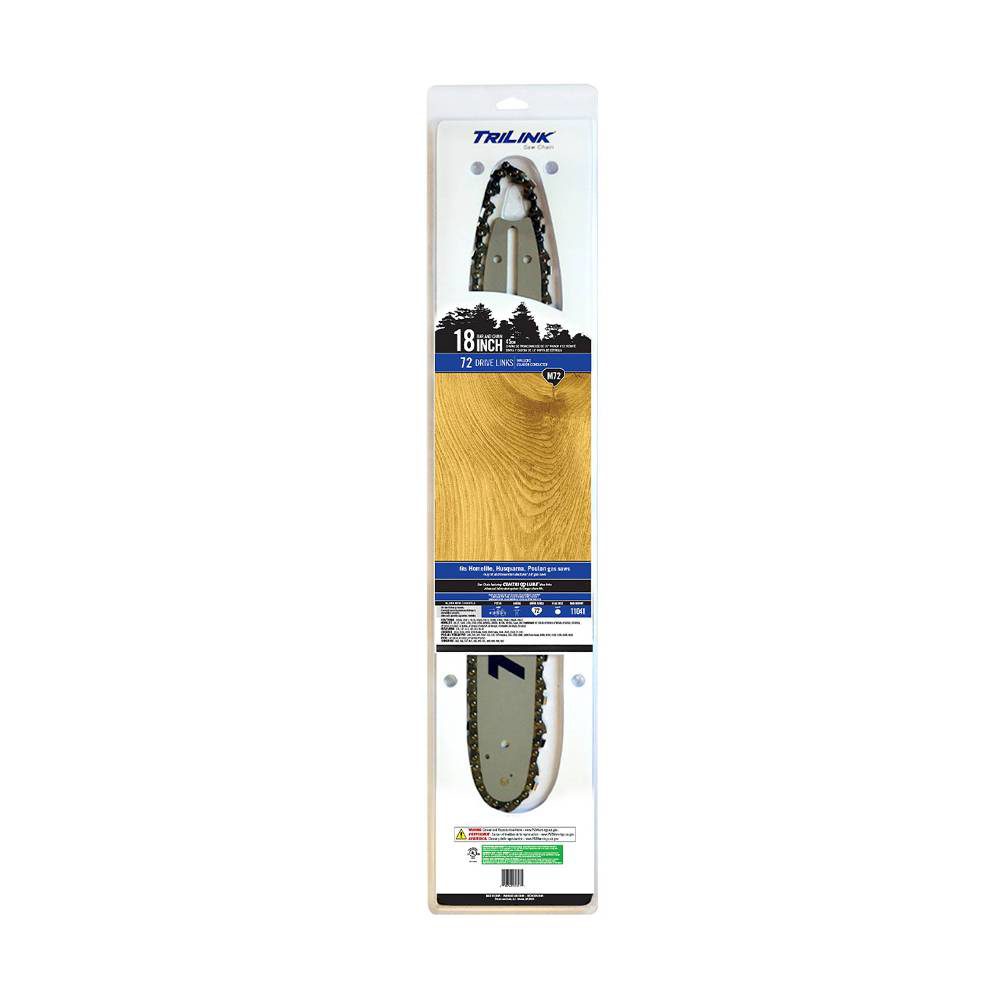 TriLink | 18 In. Bar and Chain Combo | 72 DL | .325 In. | .050 In ...