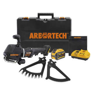 Picture of Arbortech | AllSaw Cordless Landscaping Wood and Turf Kit | Powered by DEWALT |1 Turf Blade, 1 Wood Blade)